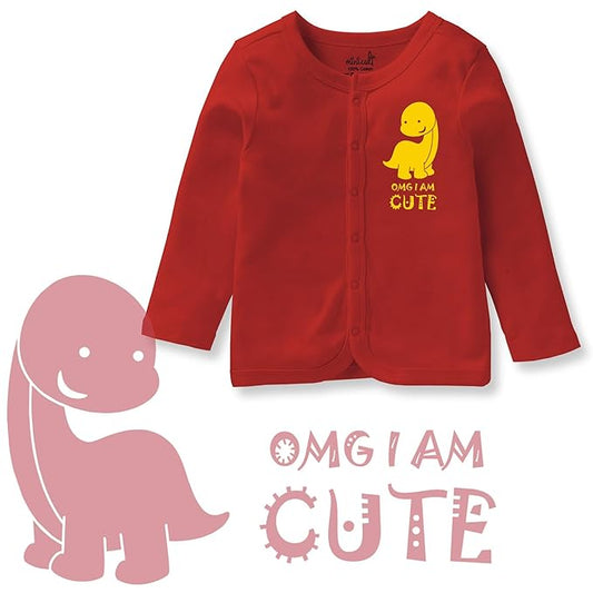 minicult Baby Boy's & Baby Girl's Jhabla T-Shirt (Pack of 5) (Multicolored)