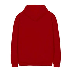 minicult Cotton Printed Hoodie for Boys and Girls Ideal for Light Winter ( Pack of 1) (Red)