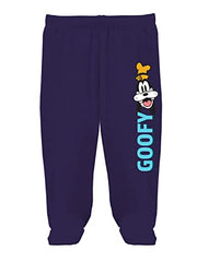 Disney by Minicult Mickey Mouse Footed Pajama Pants For Baby Boys And Girls Pack of 2- Blue1
