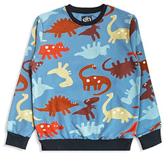 minicult Sweatshirt with All Over Print for Boys and Girls (All Over Print) (AOP-03) Black