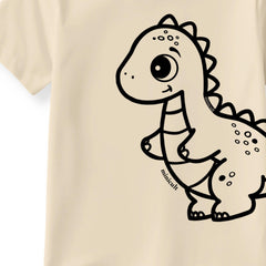 minicult Matching CottonTshirt and Shorts coords with cute animal Prints(Dino Combo 2)(Pack of 2)