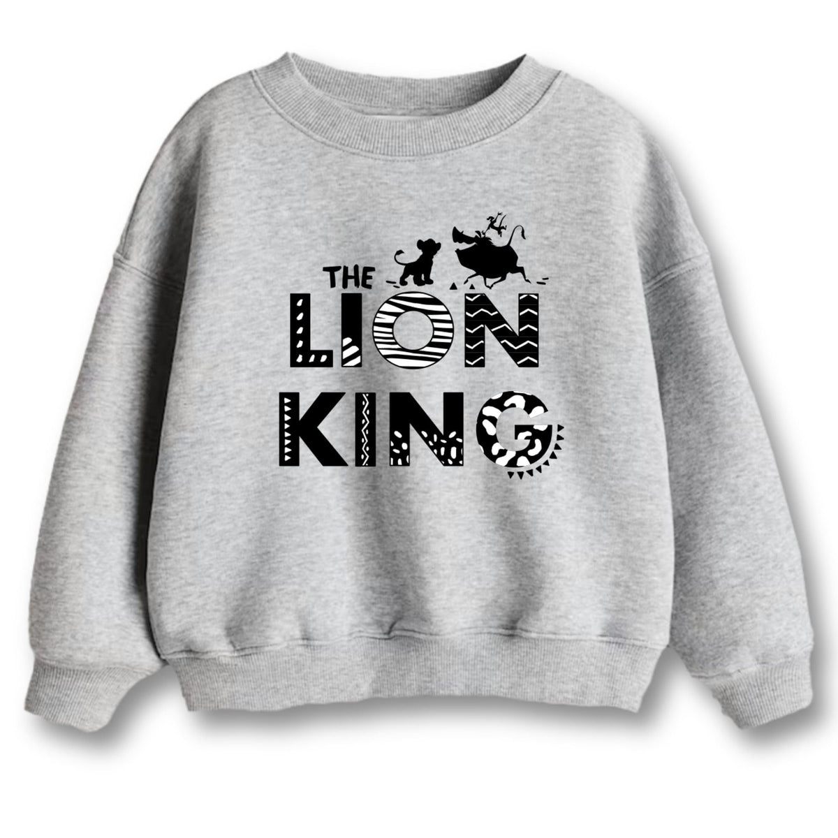 Minicult Full Sleeves Sweatshirt For Kids with LION KING Print(Lion king 3)(18-24 Months)