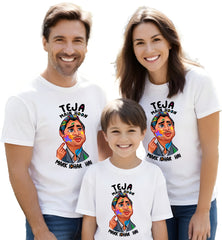 minicult Cotton Holi Half Sleeve Tshirt for Kids (Kids a58)(Pack of 1)