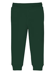 minicult Cotton Track Pants with Graphic Prints and Pockets (Pack 1) (Green)