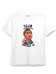 minicult Cotton Holi Half Sleeve Tshirt for Kids (Kids a58)(Pack of 1)