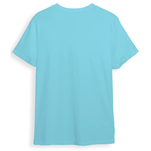 minicult Disney Mickey Mouse Regular Fit Character Printed Tshirt for Boys and Girls(SkyBlue1)(2-3 Years) (Pack of 2)