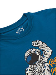 minicult Cotton Printed Full Sleeve T Shirts for Boys(Pack of 2)(Blue 1)