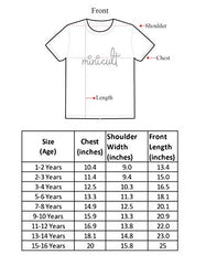 minicult Cotton Half Sleeve Kids Tshirt with Chest Print and Bright Colors(Orange)(Pack of 5)