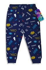 Mini Cult Baby Boy's and Baby Girl's Cotton Printed Pyjama (Multicolour) (Pack of 5)